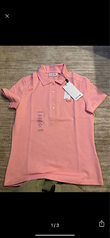 Lacoste polo yaka tişört