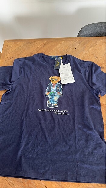 Polo ralph lauren bear fişli orijinal