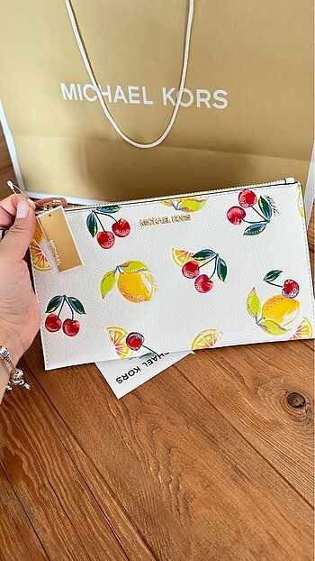 Michael kors el çantası portföy çanta fişli