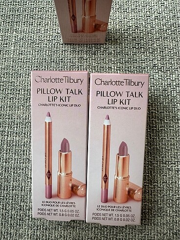 Sephora Charlotte Tilbury Mini Pillow Talk set ruj