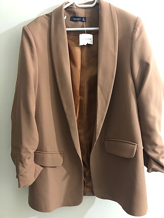 Kol detaylı blazer ceket