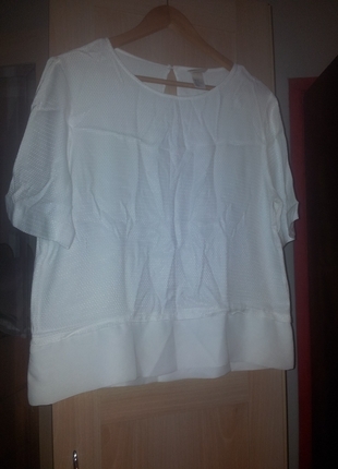 H&M Beyaz Bluz