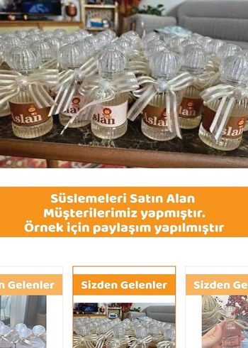 Beden Şeffaf Bebek kolonya şişesi ben kendi kızıma yaptım artanlar var