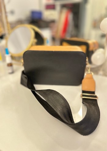 Kahverengi Deri Kadın Çapraz Çanta - Görsel 3