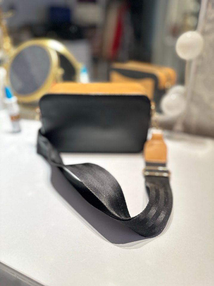 Kahverengi Deri Kadın Çapraz Çanta - Görsel 4