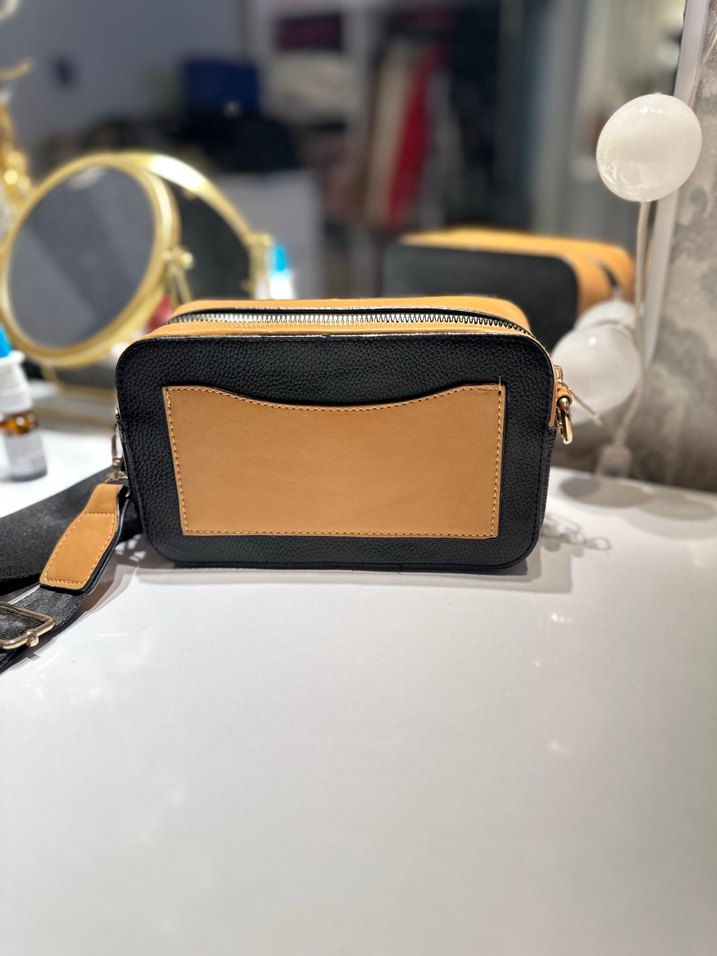 Kahverengi Deri Kadın Çapraz Çanta - Görsel 2