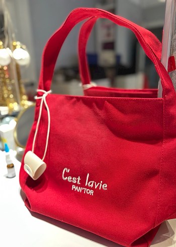 Püsküllü Kırmızı Parisian Kadın Çanta - Görsel 5