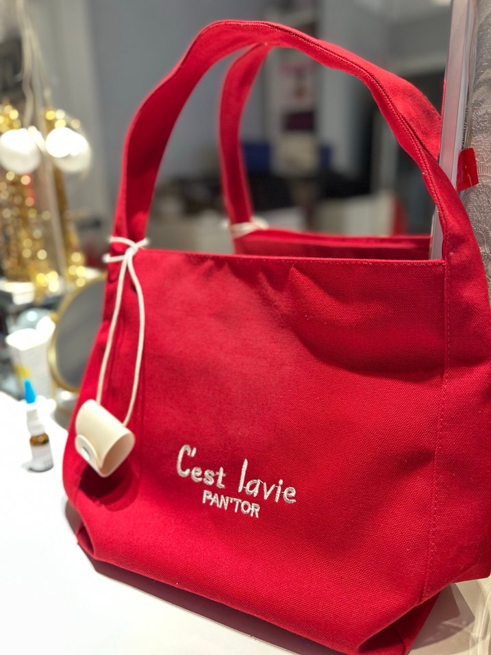 Püsküllü Kırmızı Parisian Kadın Çanta - Görsel 5