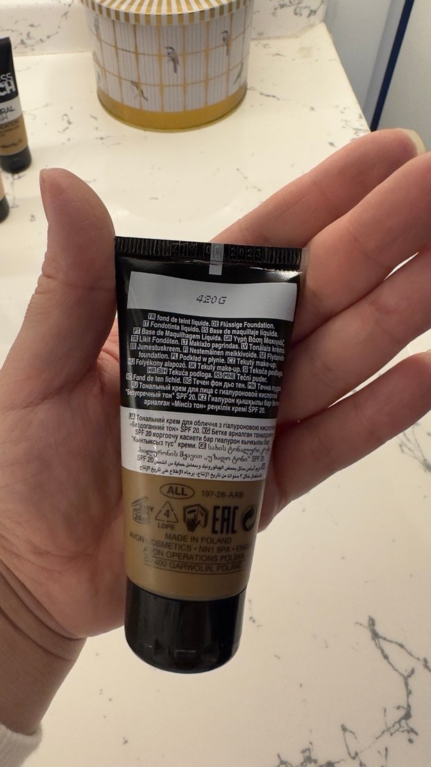 Avon Flawless Match Fondöten Bej Parlak - Görsel 2