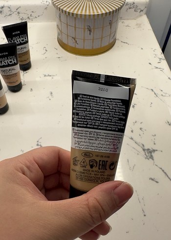 Avon Flawless Match Doğal Görünümlü Fondöten - Görsel 2