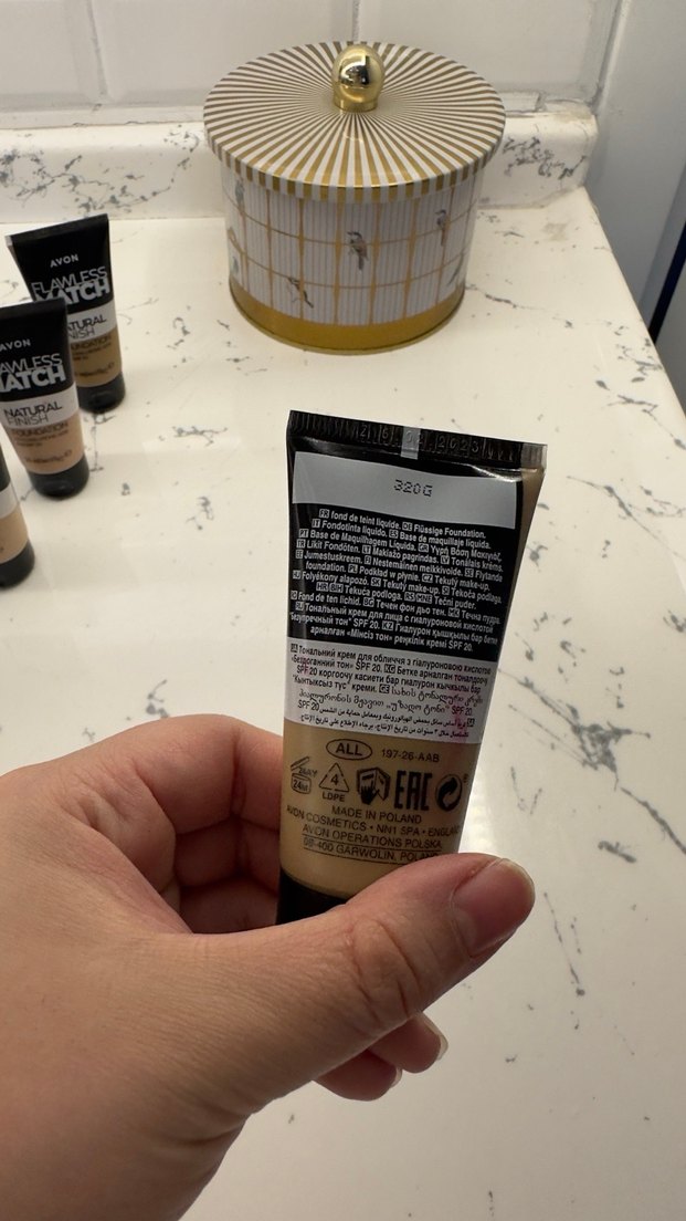 Avon Flawless Match Doğal Görünümlü Fondöten - Görsel 2