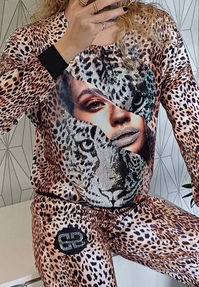 Alt üst kadife takım - Görsel 5