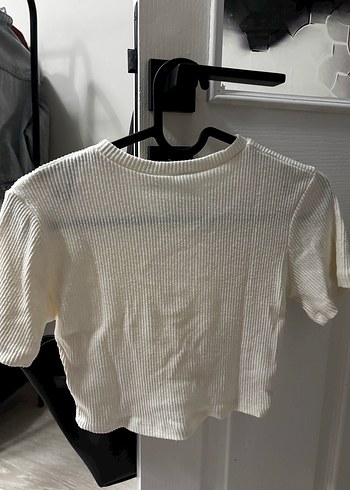 Fitilli Dekolteli Crop - Görsel 3