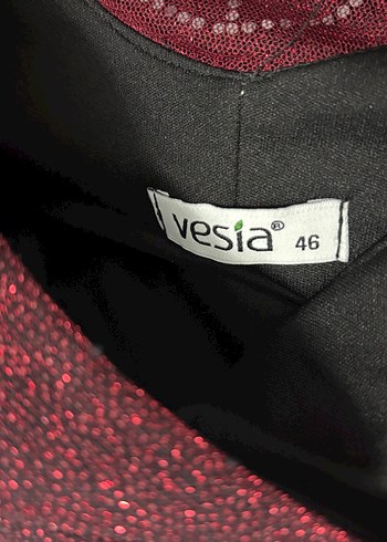 Bordo Simli Abiye - Görsel 6