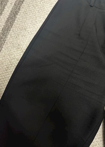 Siyah Kadın Kumaş Pantolon - Görsel 4