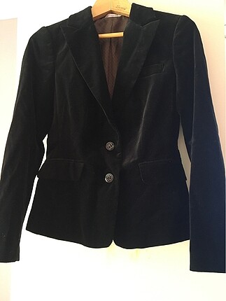 Kadife blazer ceket