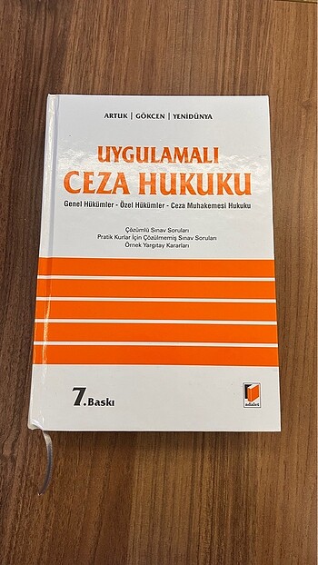 Uygulamalı Ceza Hukuku kitapları