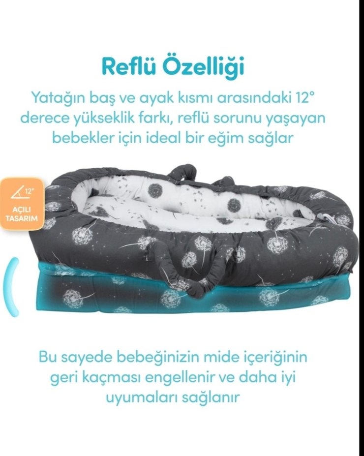 Sevibebe Reflü Yatağı - Görsel 4