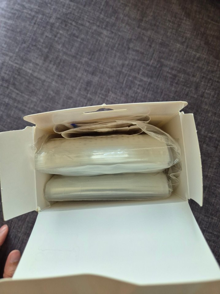 Bebek Anne Sütü Saklama Poşeti + Göğüs Pedi - Görsel 3