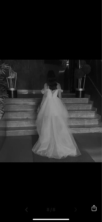 Korsajlı beden gelinlik - Görsel 6