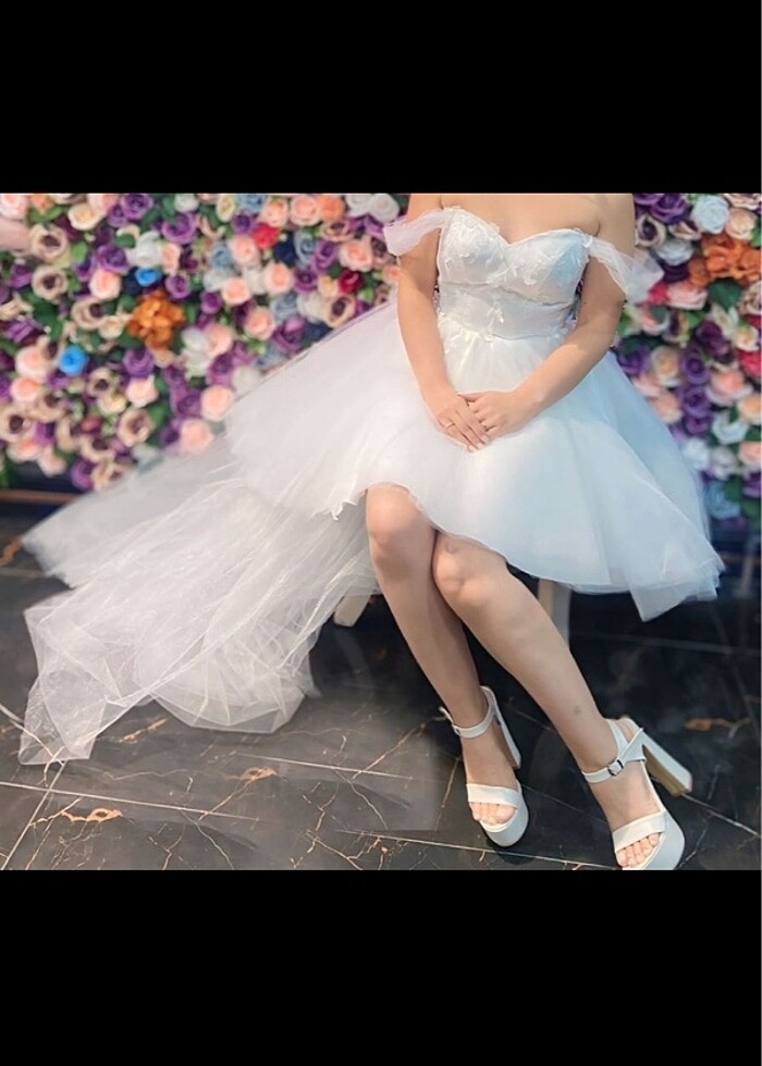 Korsajlı beden gelinlik - Görsel 5