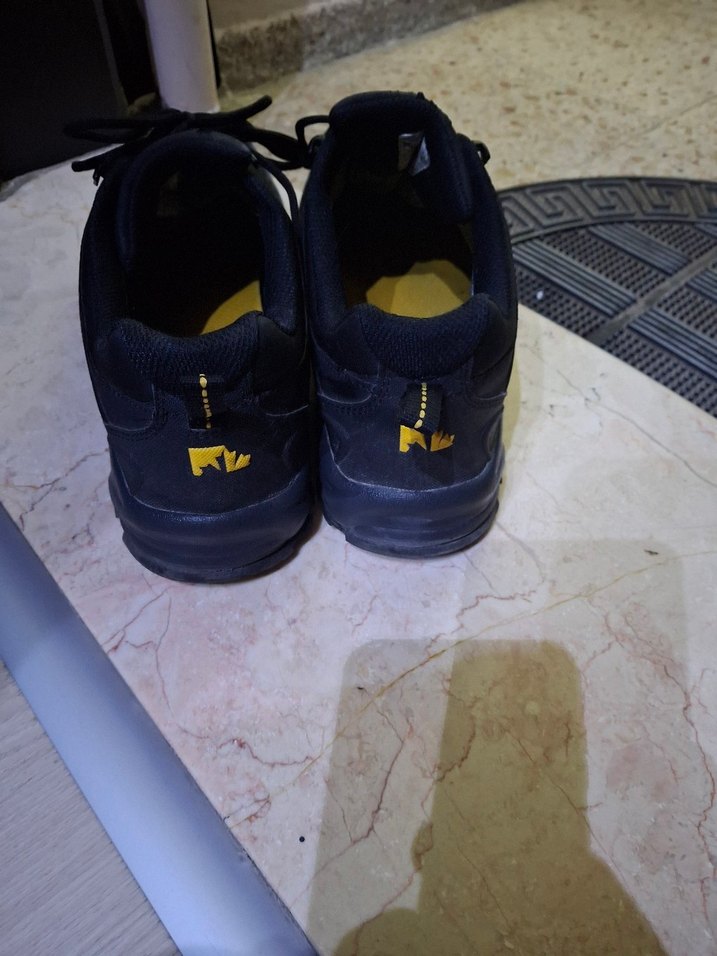 Siyah Erkek Outdoor Ayakkabı Velcro Bağcıklı - Görsel 4