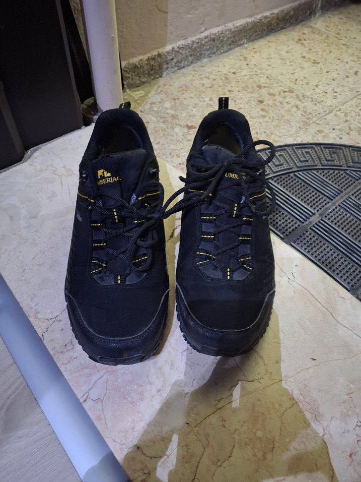 Siyah Erkek Outdoor Ayakkabı Velcro Bağcıklı - Görsel 3