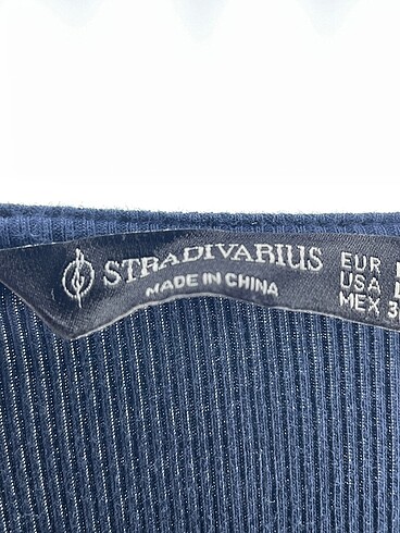 l Beden lacivert Renk Stradivarius Uzun Elbise %70 İndirimli.