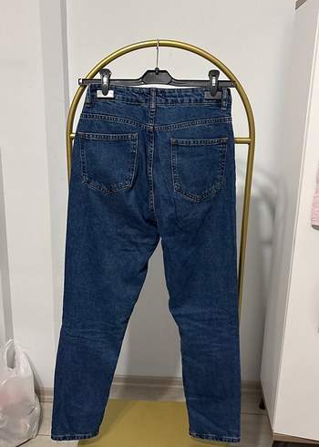 Kadın Lacivert Regular Fit Denim Jean - Görsel 3