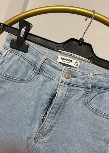 Mavi Pastel Renkli Kadın Denim Pantolon - Görsel 2