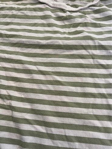 l Beden çeşitli Renk Çizgili tshirt