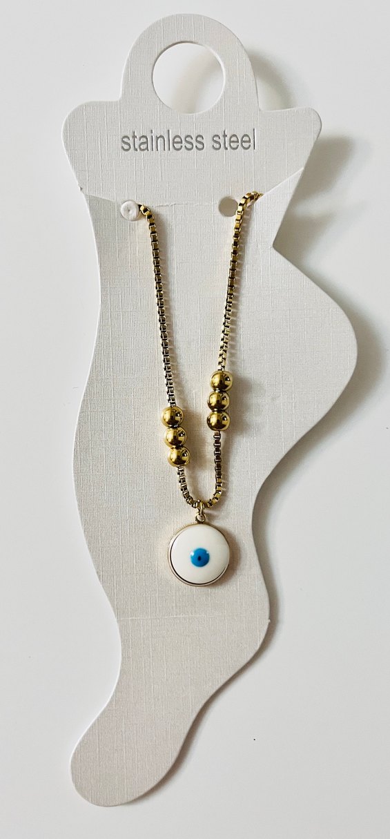 Altın Renk Zincirli Kadın El Zinciri - Görsel 2