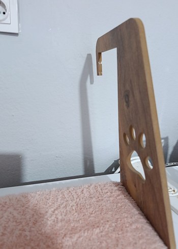 PEMBE Peluş Kedi Yatağı - Görsel 4