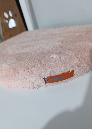 PEMBE Peluş Kedi Yatağı - Görsel 2