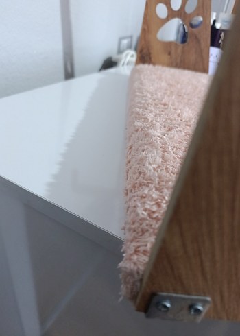 PEMBE Peluş Kedi Yatağı - Görsel 5