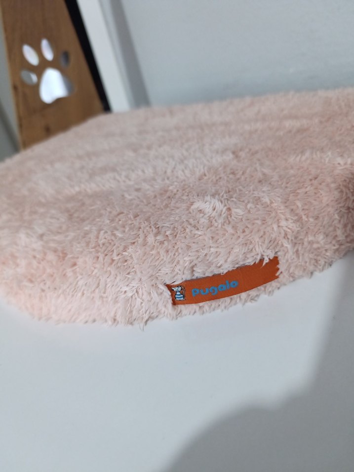 PEMBE Peluş Kedi Yatağı - Görsel 2