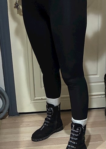 OYSHO Siyah Kadın Spor Tayt - Görsel 2