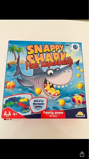 Snappy Shark Hızlı Köpek Balığı Kutu Oyunu Diğer %20 İndirimli - Gardrops