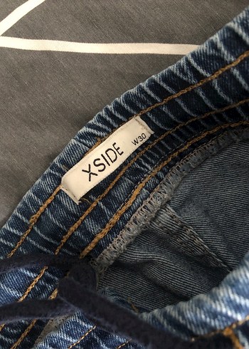 Erkek Lacivert jogger Denim Pantolon - Görsel 2