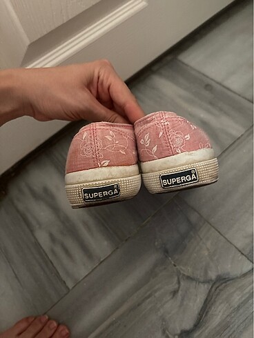 37 Beden pembe Renk Superga pembe ayakkabı orijinal