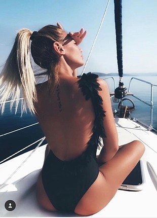 s Beden siyah Renk Mayo bikini mayokini