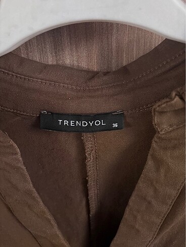 s Beden Trendyol ofis elbisesi