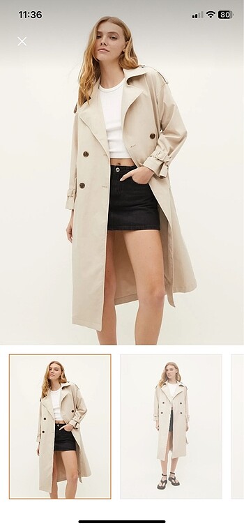 l Beden Oversize trenç