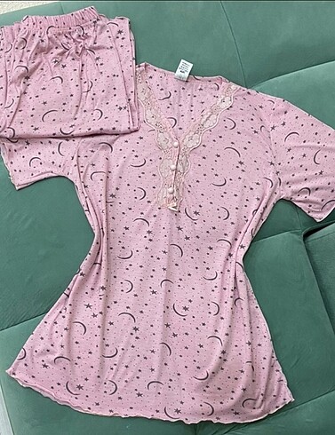 kadın kısa kollu pijama takımı