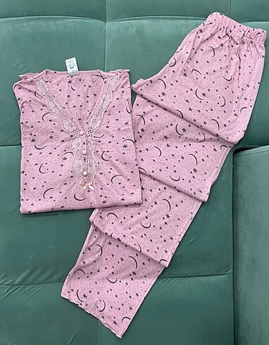 Diğer kadın uzun kollu pijama takımı