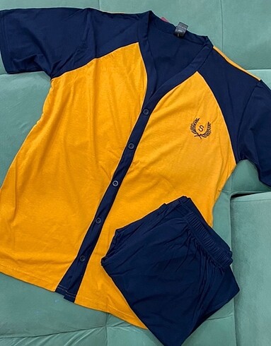 erkek kısa kollu pijama takımı - Görsel 2