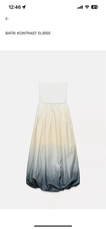 Zara Zara keten elbise