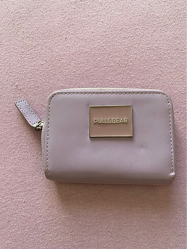 Pull an bear lila cüzden