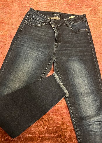 Network Koyu Kahverengi Kadın Denim Jean
