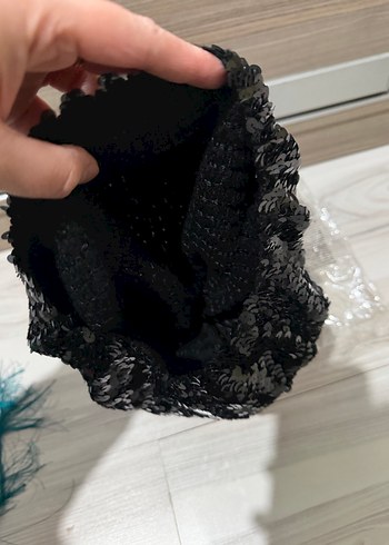 Siyah Kadın Puantiyeli Bere - Görsel 3